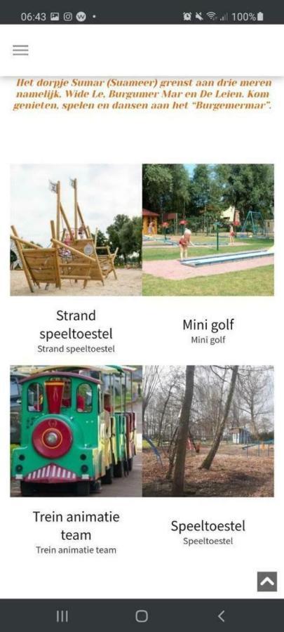 Willa Kajuit423 6Pers 5Sterren Vakantiepark Bergumermeer Aan Het Water In Friesland Met Zwembad Suameer Zewnętrze zdjęcie