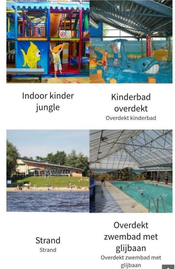 Willa Kajuit423 6Pers 5Sterren Vakantiepark Bergumermeer Aan Het Water In Friesland Met Zwembad Suameer Zewnętrze zdjęcie