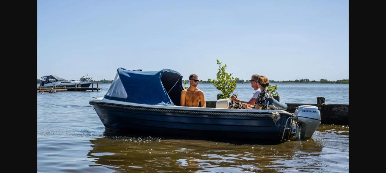 Willa Kajuit423 6Pers 5Sterren Vakantiepark Bergumermeer Aan Het Water In Friesland Met Zwembad Suameer Zewnętrze zdjęcie