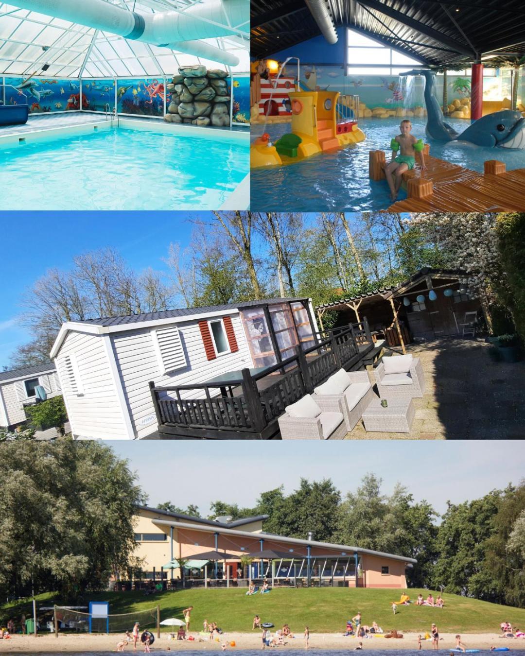 Willa Kajuit423 6Pers 5Sterren Vakantiepark Bergumermeer Aan Het Water In Friesland Met Zwembad Suameer Zewnętrze zdjęcie